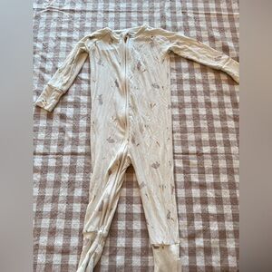 Brave Little Ones Bamboo Easter Bunny Zippy - Size 12-18 Months